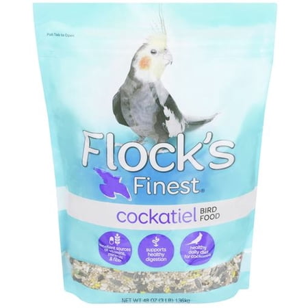 Flock's Finest Bird Food Cockatiel (Pack of 4)