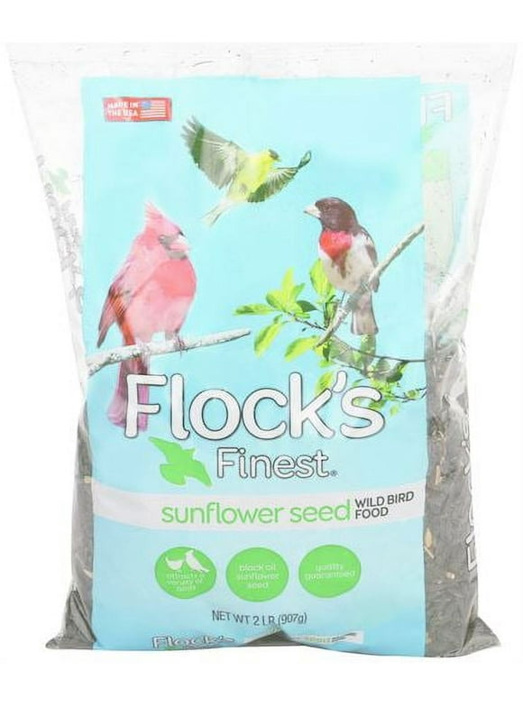 Flock's Finest Wild Bird Sunflower Seed