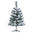 thumbnail image 1 of Flocked Christmas Tree Choose Our Flocked Christmas Tree Now to Give Your Home A Fashionable, Add Colorful Colors to The Holiday, and Surprise Family 60cm, 1 of 4