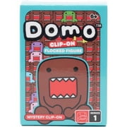 Flocked Clip On Domo Mystery Pack 1 RANDOM Figure