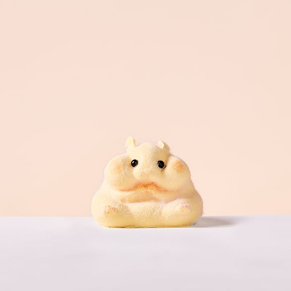 Flocked Hamster Taba Squishy Toys for Adults  Cute Stress Relief Fidget Sensory Toys, Soft Silicone Squeeze Gifts for Teens Adults