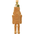 thumbnail image 1 of Flocked Nutcracker Ornament Diy Christmas Tree Decoration Indoor Window Hanging Holiday Decorations Home Decor Supplies, 1 of 9