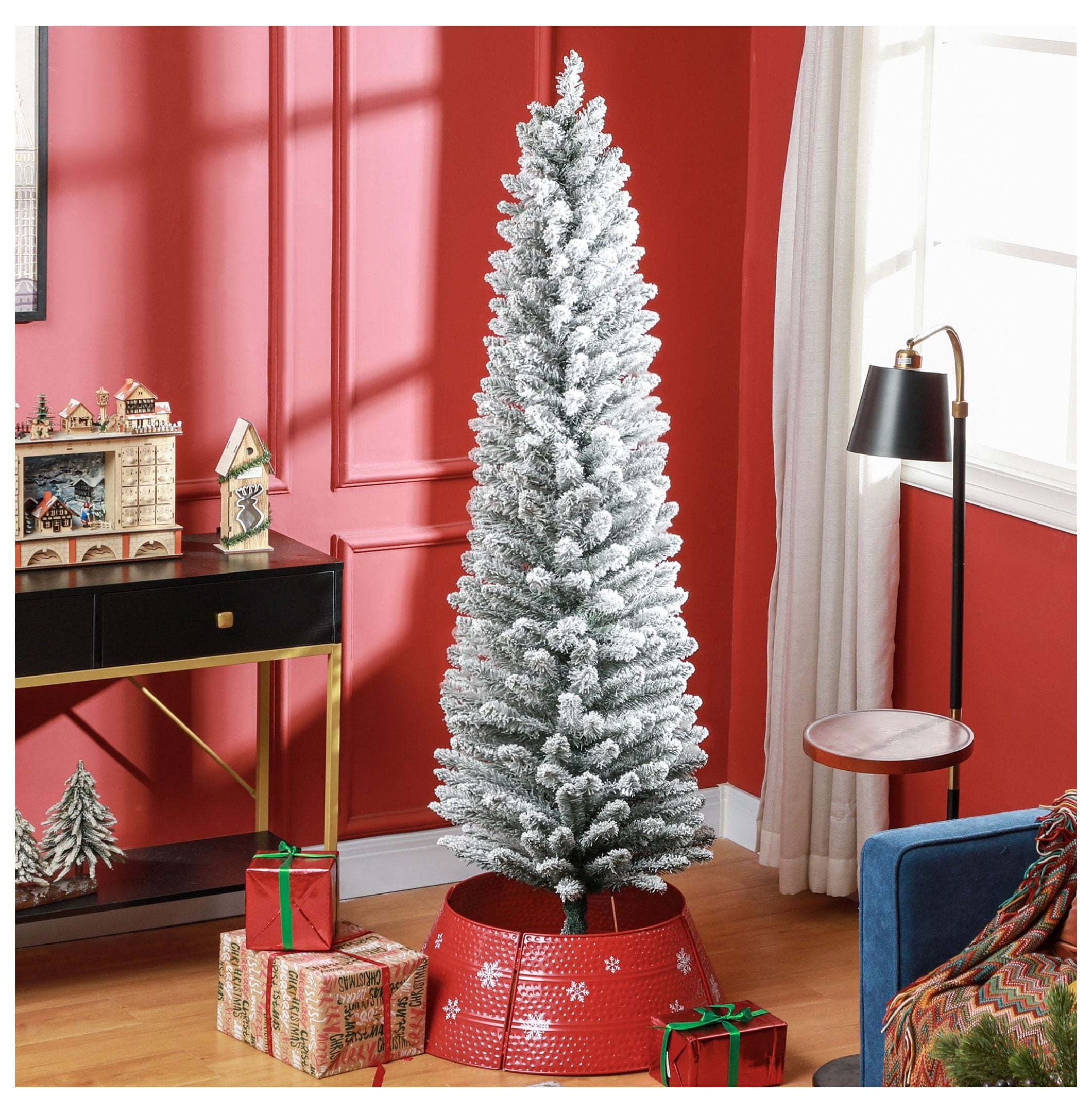 7ft Frosted Christmas Tree