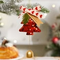 thumbnail image 1 of Flocked Pinecone Christmas Ornament Hanging Pendant for Tree Car Rearview Mirror Home Holiday Decorations Gift Bow Decoration 7.08x3.14 inch, 1 of 6