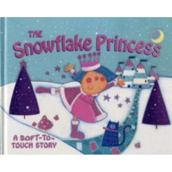 Pre-Owned Flocked Snowflake Princess Paperback Nicola Baxter