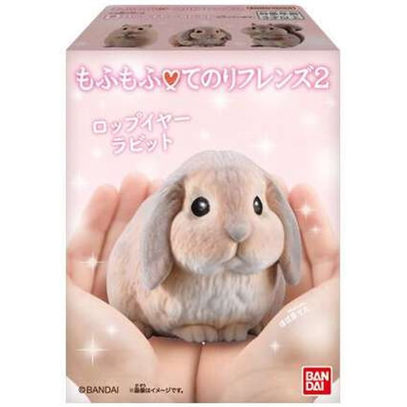 Flocked Tenori Friends 2 Lop Eared Rabbit Figure