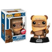 Flocked Wicket Star Wars Pop! Vinyl Figure Fugitive Toys Exclusive