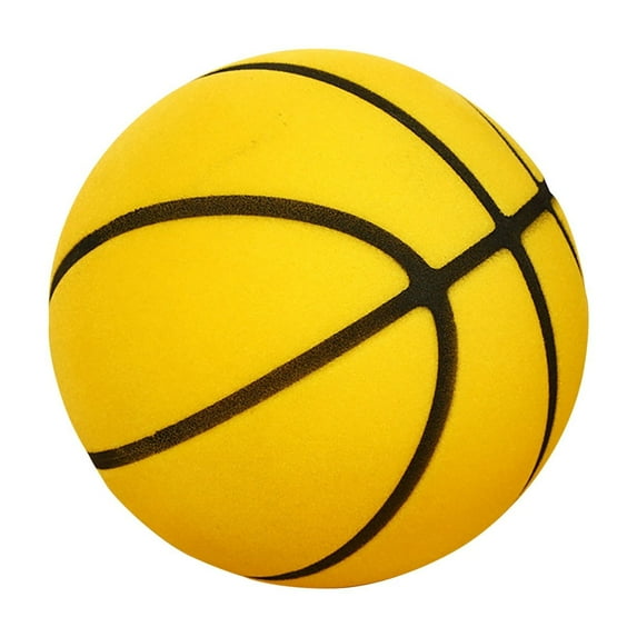 Flocking Silent Basketball-Size 5 Upgrade Dribble Dream Silent Basketball, Silent Basketball Dribbling Basketball No Noise, Foam Basketball, Official Size 5 For Indoor Training &