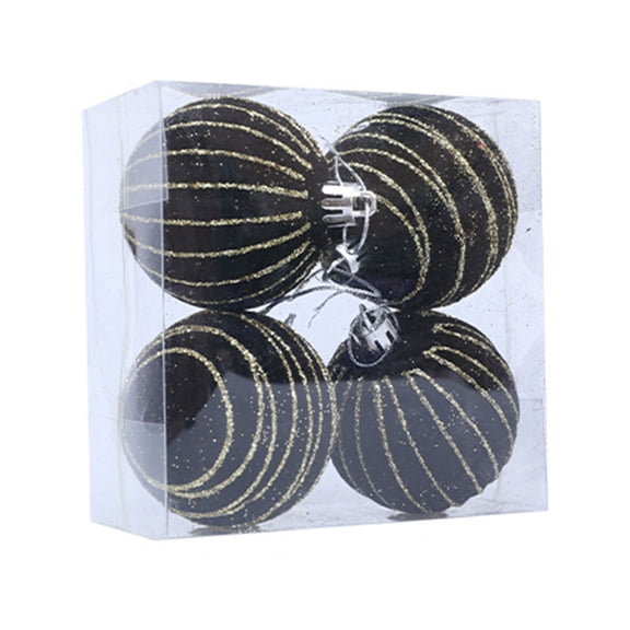 Flocking Sphere Ornaments For Christmas Tree Colorful Decorative Perfect For Holiday Festival Atmospheres