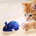 thumbnail image 1 of Flocking Wind-Up Simulation Mouse Toy, Clockwork Cat Entertainment, Tear-Resistant Prey Design, Pet Boredom Relief, 1 of 6