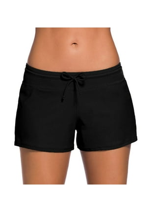Women's plus size swim shorts walmart online