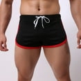 thumbnail image 1 of Floenr Mens Shorts,Men's New Summer Sports Shorts Fast-Drying Casual Flatpants Lace Shorts, 1 of 7