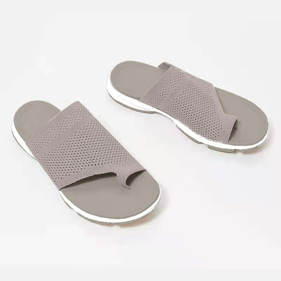 Floenr Womens Sandals Flip Flops for Women,Fashion Women Ankle Strap Summer Slide Sandals Flats Flip-Flops Shose