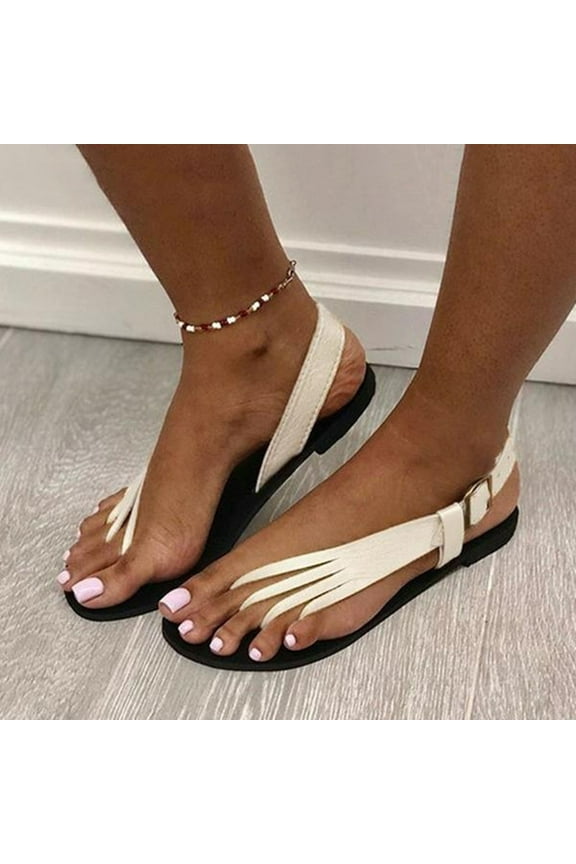 Womens Sandals Flip Flops for Women,Women Open Toe Slippers Clip-Toe Shoes Comfy Sandals Casual Comfortable Beach Shoes