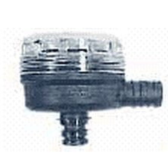 Flojet 01740014A - 90 Degree 1/2" Pipe In-Line Stainless Steel Strainer