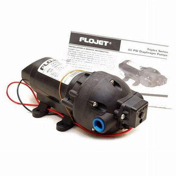Flojet Boat Washdown Pump Tripflex 03501-505 | 12V 60 PSI 1.35 GPM