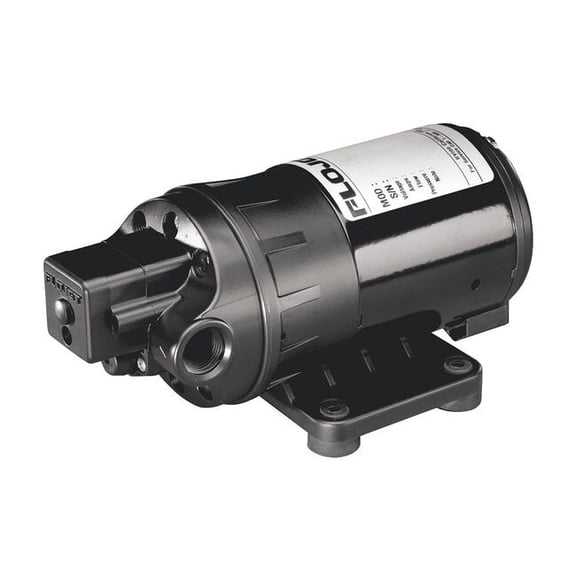 Flojet Diaphragm Pump,Motor Driven,24VDC,3/8 In D3231B5011A