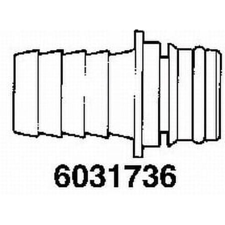 Flojet Fitting Kit Quad X3/4 2pk 20381006