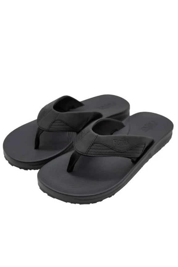 Men's Size 10, Flip Flops Thongs Sandals, Black