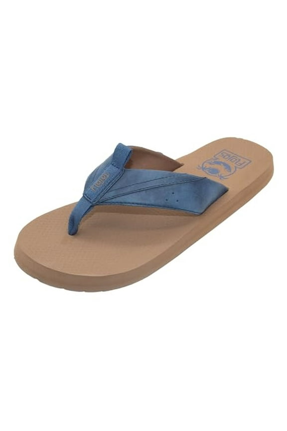 Men's Tango Flat Sandal, Brown/Tan, 7