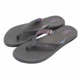thumbnail image 1 of Flojos Womens Black Lavendar Flip Flops, 1 of 5