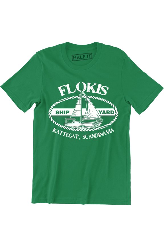 Flokis Shipyard Vikings Valhalla Viking Norsemen Norse Floki T-Shirt