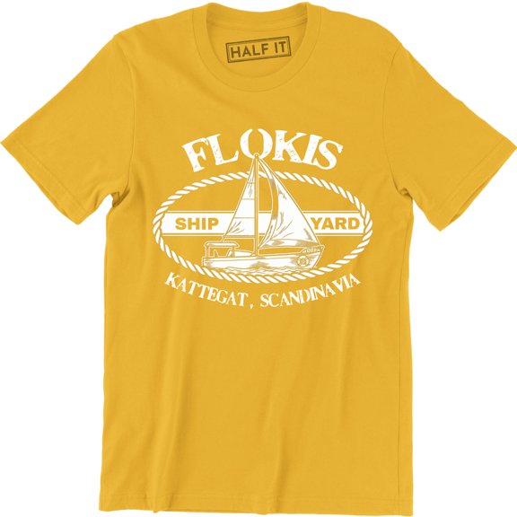 Flokis Shipyard Vikings Valhalla Viking Norsemen Norse Floki T-Shirt
