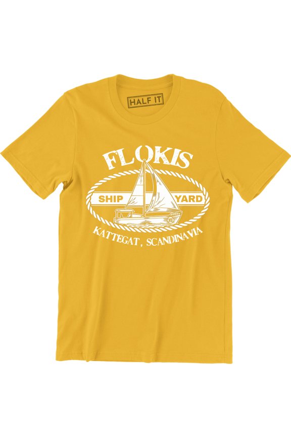 Flokis Shipyard Vikings Valhalla Viking Norsemen Norse Floki T-Shirt