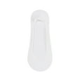 thumbnail image 1 of Floleo Women Invisible No Show Socks,Summer Thin Mesh Breathable Cotton Sole Non Slip Heel Liner Socks,Seamless Soft Foot Cover For Daily Dress And Casual Shoes(White,Free Size), 1 of 3