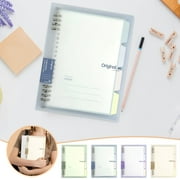 Floleo A5 PP Translucent Binder Cover For Planner Pages Refill Insert For Scrapbook Refillable Notebook Loose Leaf Binder Protector Scrapbook