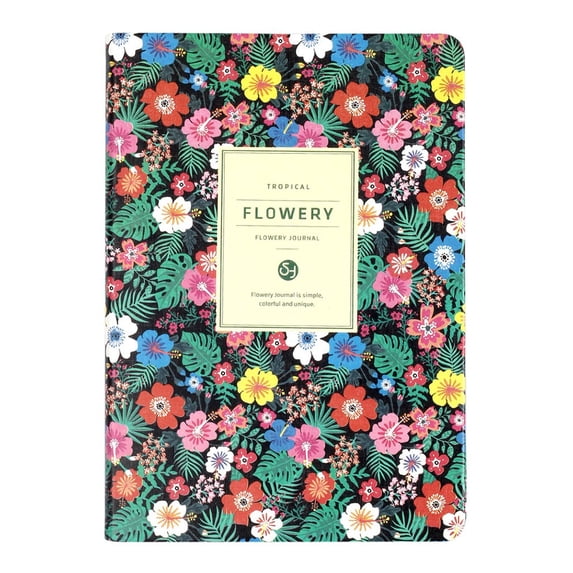 Floleo A5 Weekly Monthly Planner Notebook 5x7 in, Hardcover Spiral Academic Organizer with Tabs Pocket, 12-Month Diary for Work Study