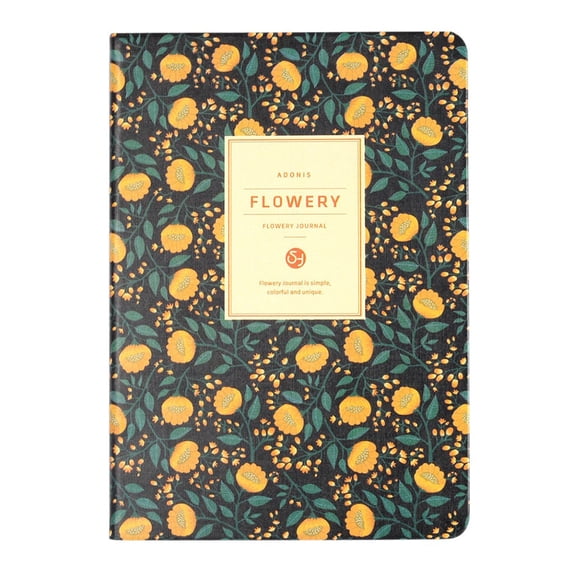 Floleo A5 Weekly Monthly Planner Notebook 5x7 in, Hardcover Spiral Academic Organizer with Tabs Pocket, 12-Month Diary for Work Study