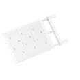 thumbnail image 1 of Floleo Adjustable Closet Organizer Shelf, Expandable No Drill Wardrobe Storage Rack with Removable Panels, Tension Mounted for Cabinets, Shelving, and Closets, 1 of 6