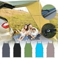 thumbnail image 1 of Floleo Car Awning Portable SUV Tent Tailgate Shade Car Canopy for Outdoor Camping Car Travel Side Pergola Waterproof Shed Black of Friday Deals 2024, 1 of 7