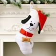 thumbnail image 1 of Floleo Christmas Dog Stockings Large Brown Dog With Christmas Hat Christmas Stockings Dog Pet Stockings Hanging Stockings For Fireplace Christmas Decor Black of Friday Deals 2024, 1 of 2