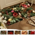 thumbnail image 1 of Floleo Christmas Door Mat Natural Door Mat Decorative Xmas Non-Slip Entrance Door Rugs For Indoor Outdoor Bathroom, 1 of 7