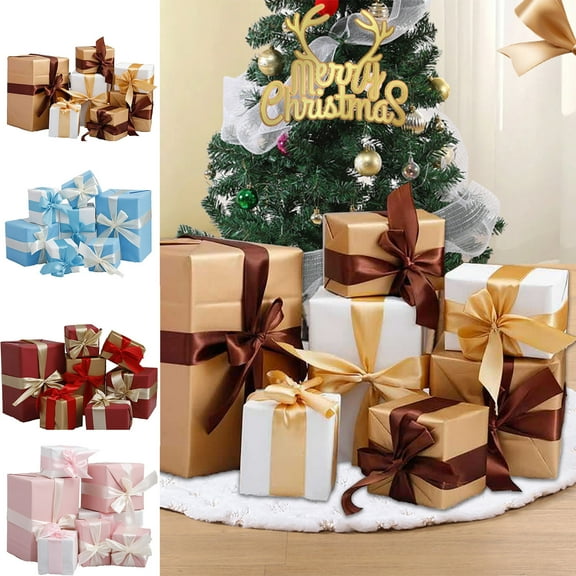 Floleo Christmas Gift Boxes,Paper Gift Boxes With Lids For Gift, Bridesmaid Proposal Box, Cupcake Boxes, Gift Box For Wedding, Birthday, Groomsmen Proposal, Gifts, Packaging, Present