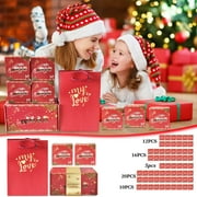 Floleo Christmas Surprise Box For Money, Xmas Exploding Surprise Box Cash Explosion Gift Box Christmas Santa Bouncing Money Box Surprise Gift Box For Present Christmas Party Supplies