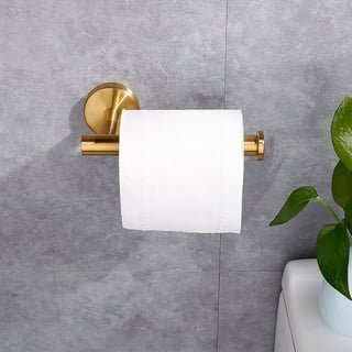 Double Gunmetal Grey Toilet Paper Holder Hotel Matte Black/ Gold/ White  Thickened Bathroom Toilet Roll Holder
