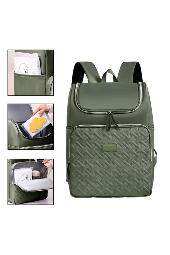Clearance Insulated Backpack Cooler, Large Capacity Mom Bag, Multi-Pocket Travel Backpack, Waterproof Picnic Bag, Perfect for Moms & Outdoor Activities