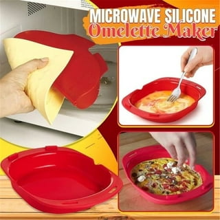 Microwave Scrambled Egg & Omelette Cooker, Fast, Delicious Microwaveable  Eggs- As Seen On TV