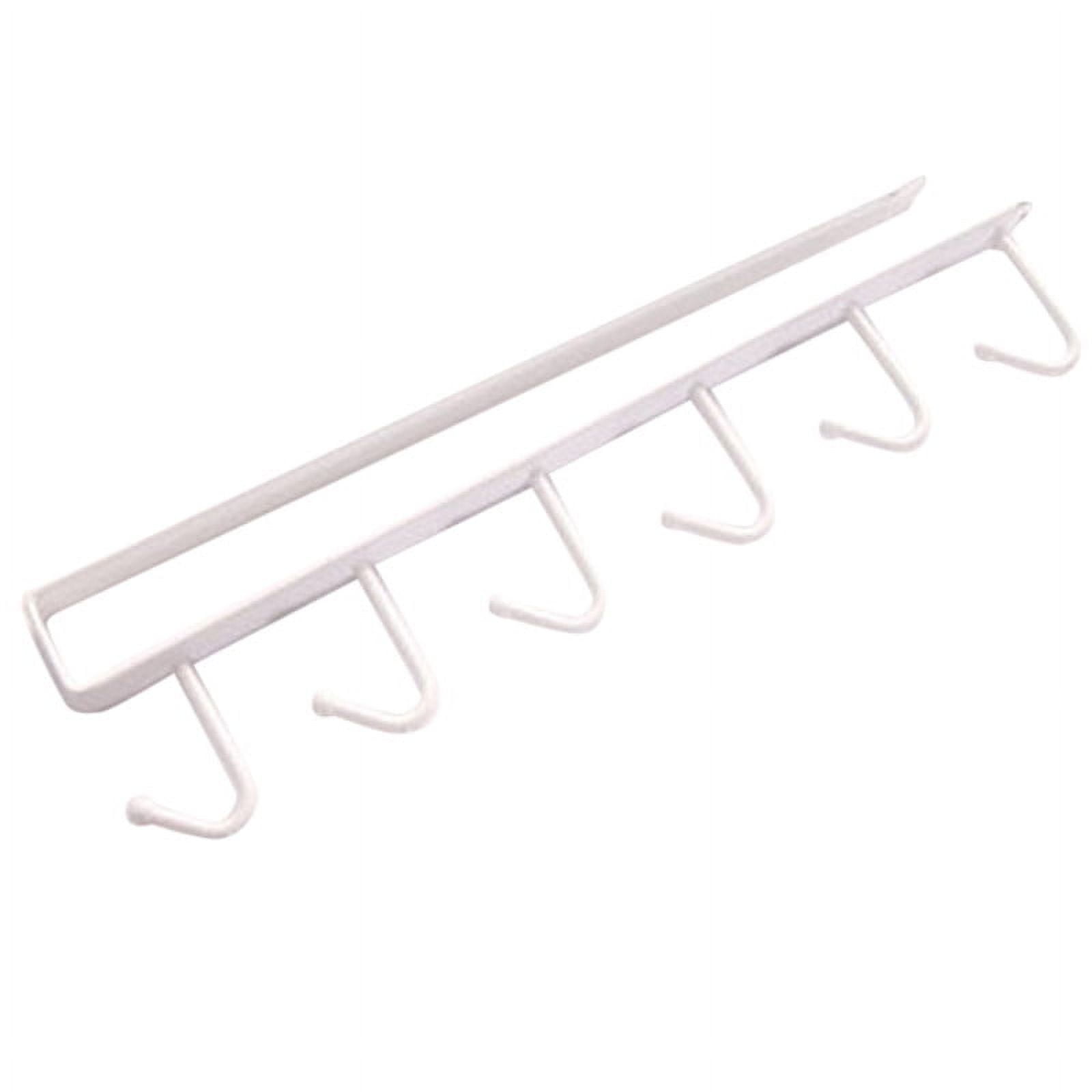 Floleo Clearance Over The Door 5 Hooks Home Bathroom Organizer Rack