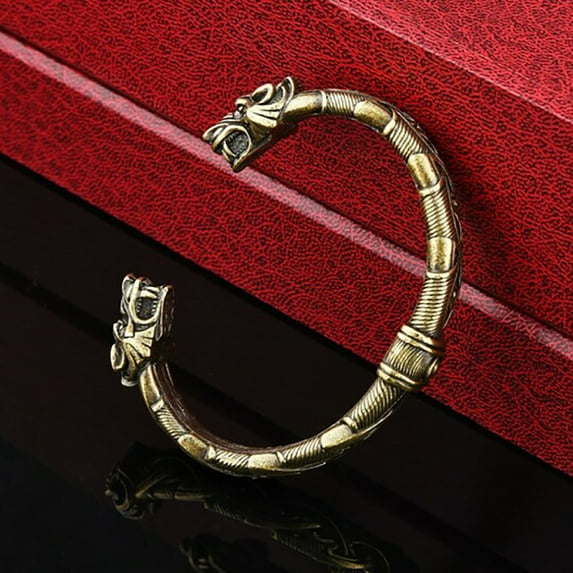 kayannuo Pirate Bracelet Wolf Head Bracelet Pirate Bracelet Wolf Head Bracelet