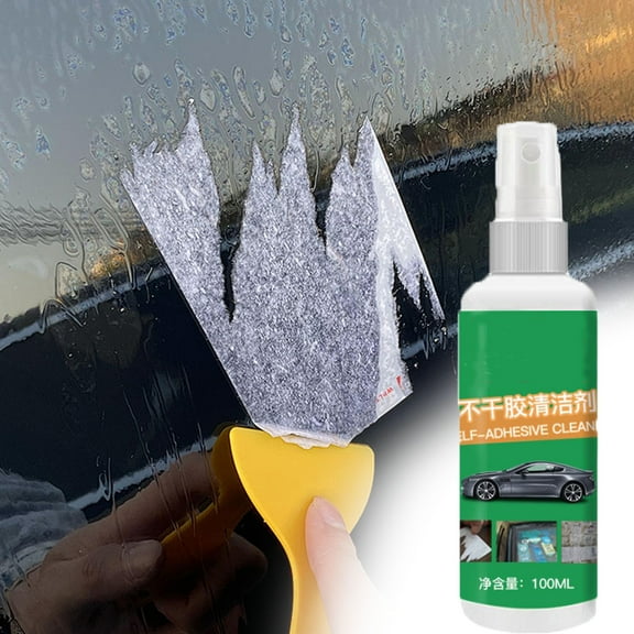 Floleo Clearance Powerful Multi-Functional Adhesive Remover for Cars & Home, Stubborn Glue Residue Cleaner, Safe on Plastic Glass Metal, Easy to Use 100ml