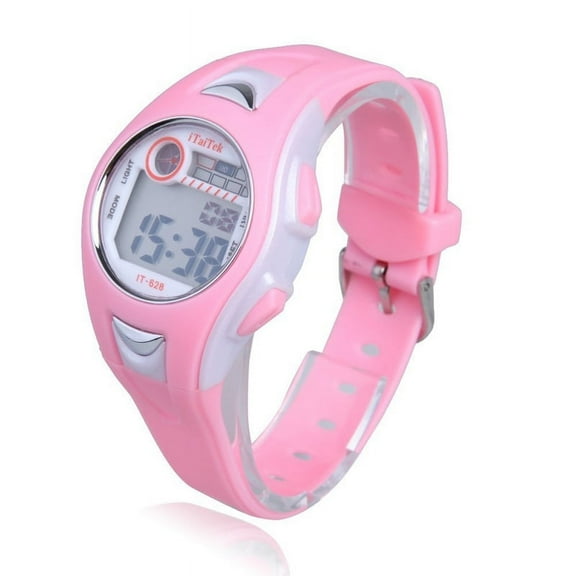 kayannuo s s Swimming Sports Digital Wrist Watch Waterproof Pink