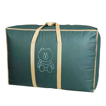 Floleo Extra Large Moving Bags With Strong Zippers & Carrying Handles, Storage Bags Storage Totes For Clothes, Moving Supplies, Space Saving Oversized Storage Bag Organizer For Moving, Traveling