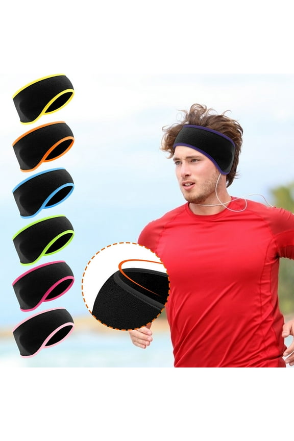 Fleece Ear Warmers For Men Women Kids - Winter Headband Ear Muffs Ear Covers For Cold Weather Running Cycling Ski