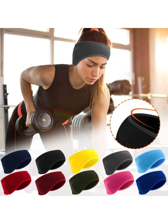 Fleece Ear Warmers For Men Women Kids - Winter Headband Ear Muffs Ear Covers For Cold Weather Running Cycling Ski