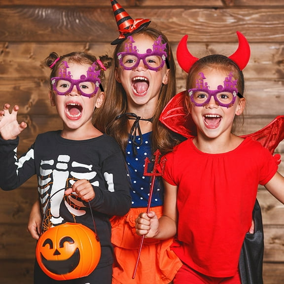 Floleo Halloween Glasses For Kids Adults Funny Halloween Party Favors Photo Booth Props Costume Accessories Halloween Party Decorations