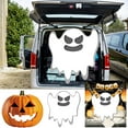 thumbnail image 1 of Floleo Halloween Trunk Or Treat Ghost Decoration Backdrop, Halloween Car Archway Garage Banner Trunk Or Treat Kit For Car Suv Truck Garage Door Decor Halloween Party Home Haunted House Wall Decor, 1 of 7